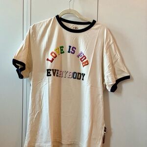 Love is For Everybody Ringer T-Shirt